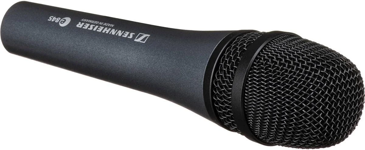 میکروفون سوپرکاردیوئید Sennheiser e845 با پاسخ فرکانسی بالا