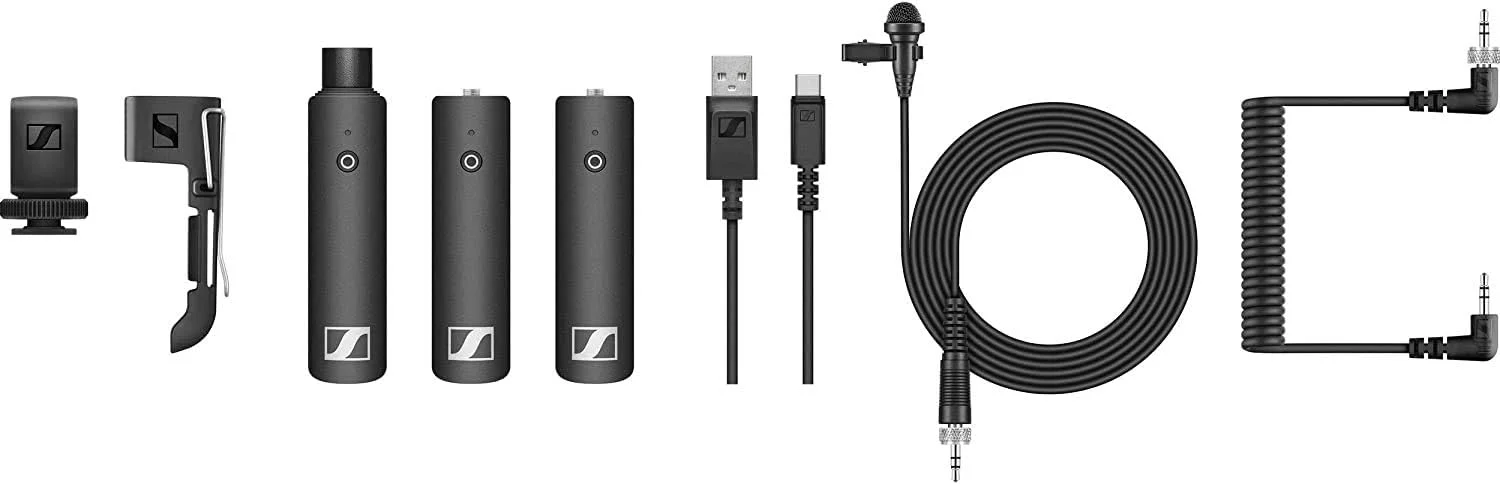 ست میکروفون بی سیم قابل حمل Sennheiser Pro Audio XSW-D PORTABLE ENG SET برای دوربین های DSLR/Mirrorless. ایده آل برای Vlogging، یوتیوبرها، خبرنگاری موبایل ست میکروفون بی سیم قابل حمل Sennheiser Pro Audio XSW-D PORTABLE ENG SET برای دوربین های DSLR/Mirrorless. ایده آل برای Vlogging، یوتیوبرها، خبرنگاری موبایل