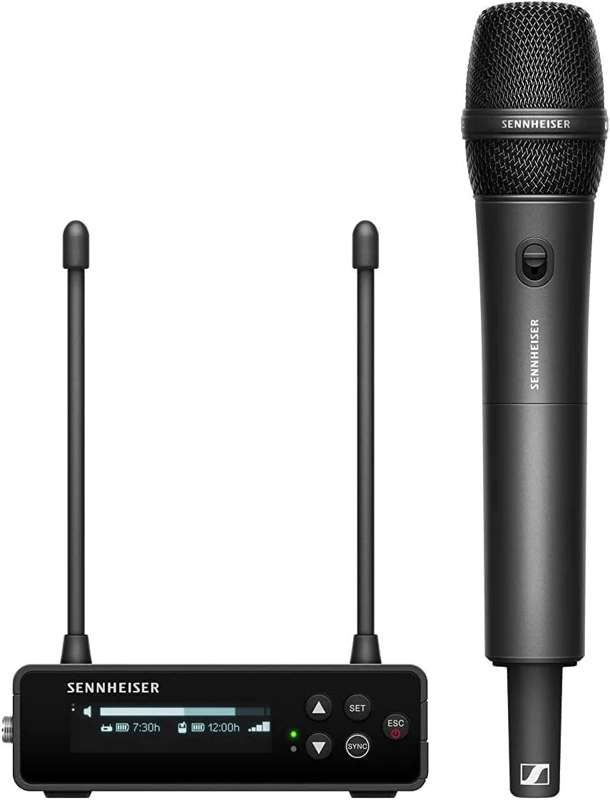 سیستم میکروفون بی سیم دیجیتال UHF قابل حمل Sennheiser EW-DP 835 SET (S4-7) با فرستنده دستی SKM-S و ماژول میکروفون دینامیک MMD 835 با الگوی کاردیوئید - مشکی (700034) سیستم میکروفون بی سیم دیجیتال UHF قابل حمل Sennheiser EW-DP 835 SET (S4-7) با فرستنده دستی SKM-S و ماژول میکروفون دینامیک MMD 835 با الگوی کاردیوئید - مشکی (700034)