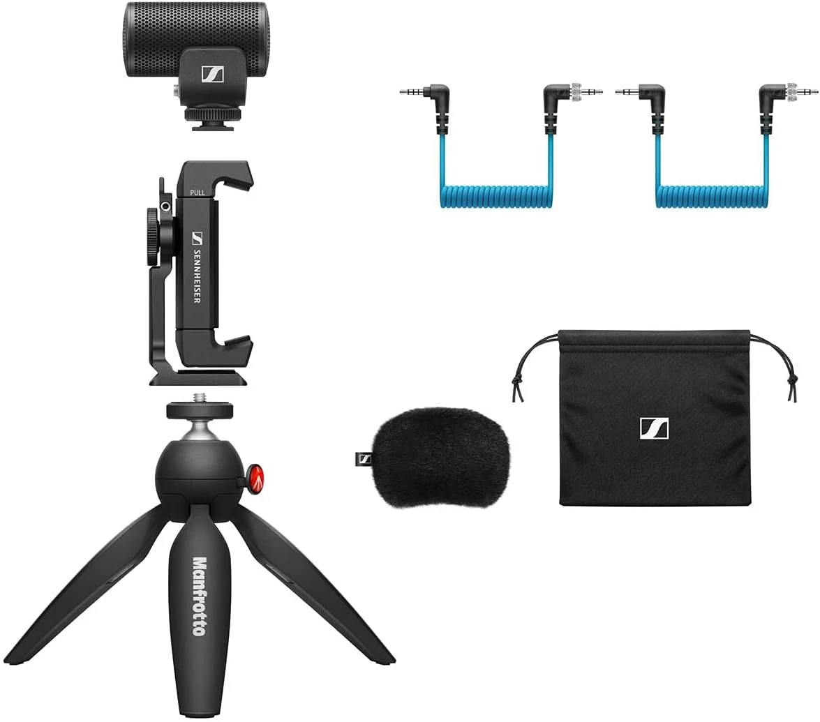 میکروفون جهت دار ضروری Sennheiser Mke 200 Mobile Kit برای تولیدکنندگان محتوای در حال حرکت میکروفون جهت دار ضروری Sennheiser Mke 200 Mobile Kit برای تولیدکنندگان محتوای در حال حرکت