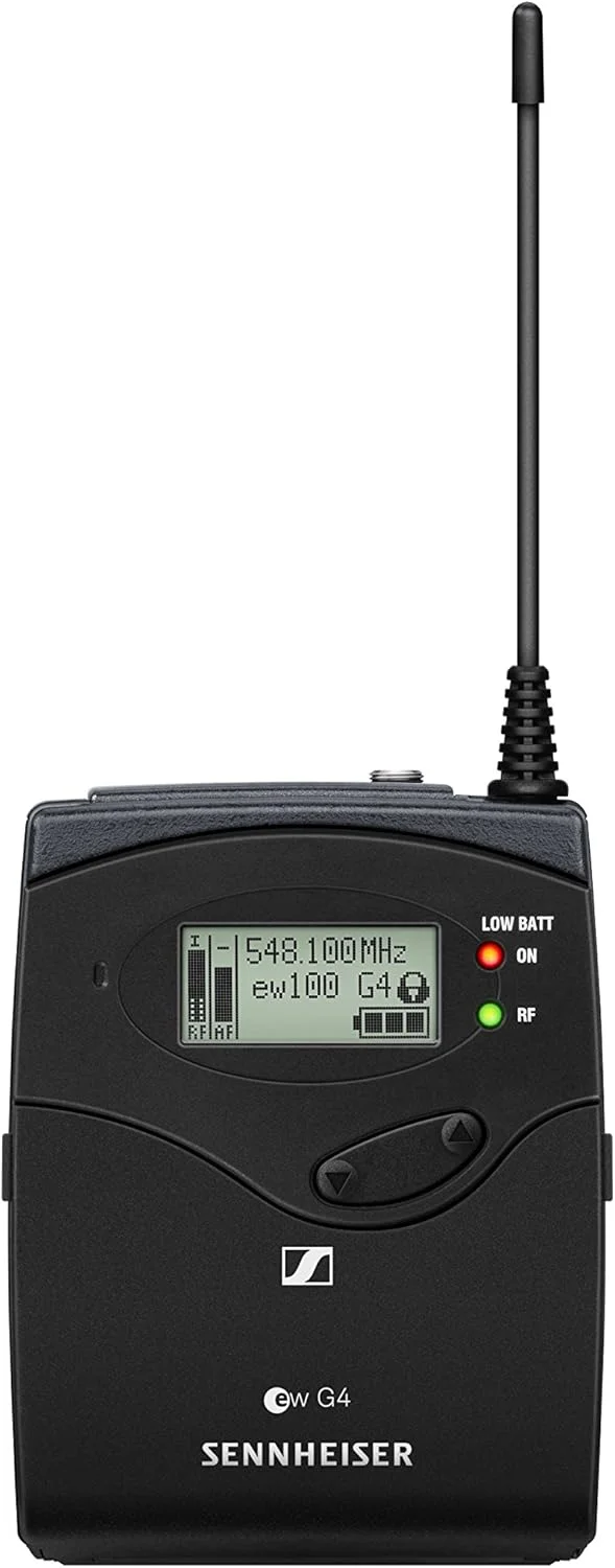سیستم میکروفون بی سیم Sennheiser Pro Ew 112P G4 B با کیفیت پخش، مناسب برای نصب روی دوربین. ایده آل برای گزارشگری، یوتیوب، ولاگینگ، فیلمسازان، مشکی سیستم میکروفون بی سیم Sennheiser Pro Ew 112P G4 B با کیفیت پخش، مناسب برای نصب روی دوربین. ایده آل برای گزارشگری، یوتیوب، ولاگینگ، فیلمسازان، مشکی