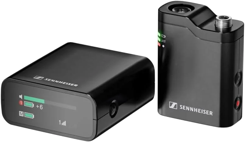 سیستم میکروفون بی سیم یک کاناله همه کاره 2.4 گیگاهرتزی Sennheiser Pro Audio Profile | شامل گیرنده، فرستنده میکروفون کلیپسی، لوازم جانبی نصب و کیف حمل سیستم میکروفون بی سیم یک کاناله همه کاره 2.4 گیگاهرتزی Sennheiser Pro Audio Profile | شامل گیرنده، فرستنده میکروفون کلیپسی، لوازم جانبی نصب و کیف حمل