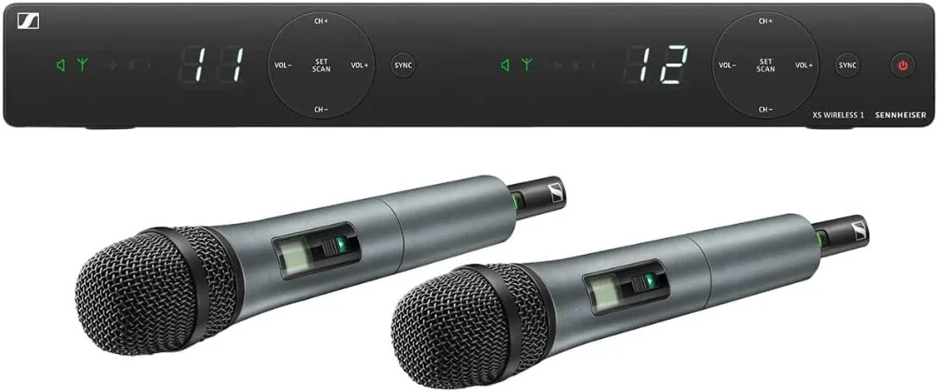 سیستم میکروفون بی سیم دو کاناله Sennheiser XSW 1-835 سیستم میکروفون بی سیم دو کاناله Sennheiser XSW 1-835
