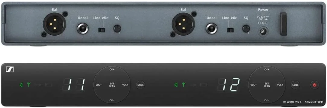 سیستم میکروفون بی سیم دو کاناله Sennheiser XSW 1-835 سیستم میکروفون بی سیم دو کاناله Sennheiser XSW 1-835