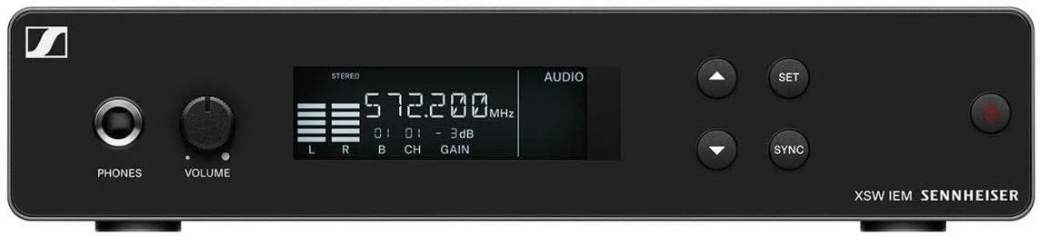 سیستم میکروفون بی سیم حرفه ای Sennheiser Pro Audio، مشکی (509151) سیستم میکروفون بی سیم حرفه ای Sennheiser Pro Audio، مشکی (509151)