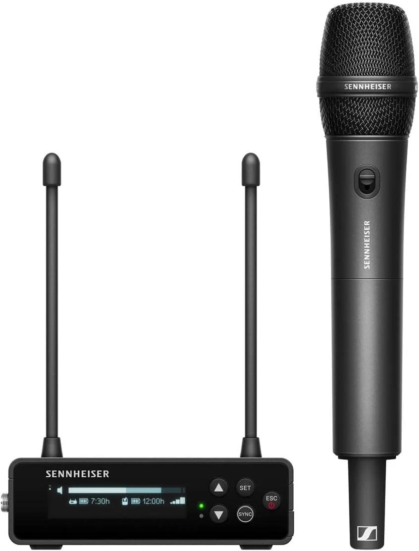 سیستم میکروفون دستی بیسیم دیجیتال Sennheiser EW-DP 835 Evolution، مشکی سیستم میکروفون دستی بیسیم دیجیتال Sennheiser EW-DP 835 Evolution، مشکی