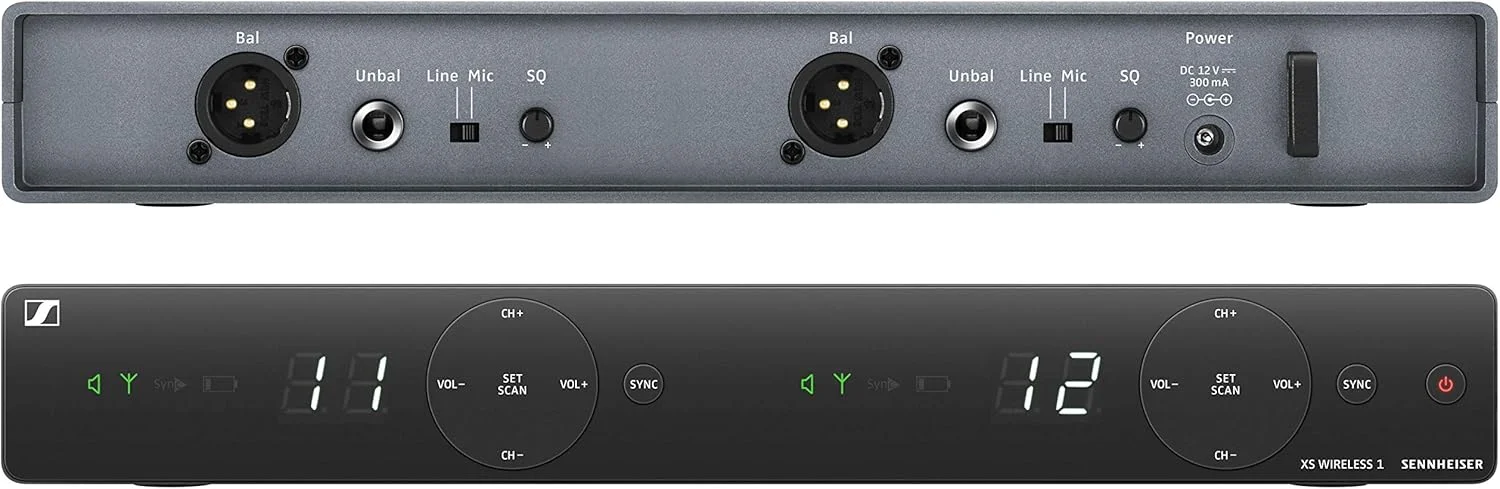سیستم میکروفون بی سیم همه کاره Sennheiser XSW 1-825-E برای خوانندگان و ارائه دهندگان | کپسول های میکروفون Evolution، آنتن های یکپارچه و حداکثر 10 کانال سازگار (507112) سیستم میکروفون بی سیم همه کاره Sennheiser XSW 1-825-E برای خوانندگان و ارائه دهندگان | کپسول های میکروفون Evolution، آنتن های یکپارچه و حداکثر 10 کانال سازگار (507112)