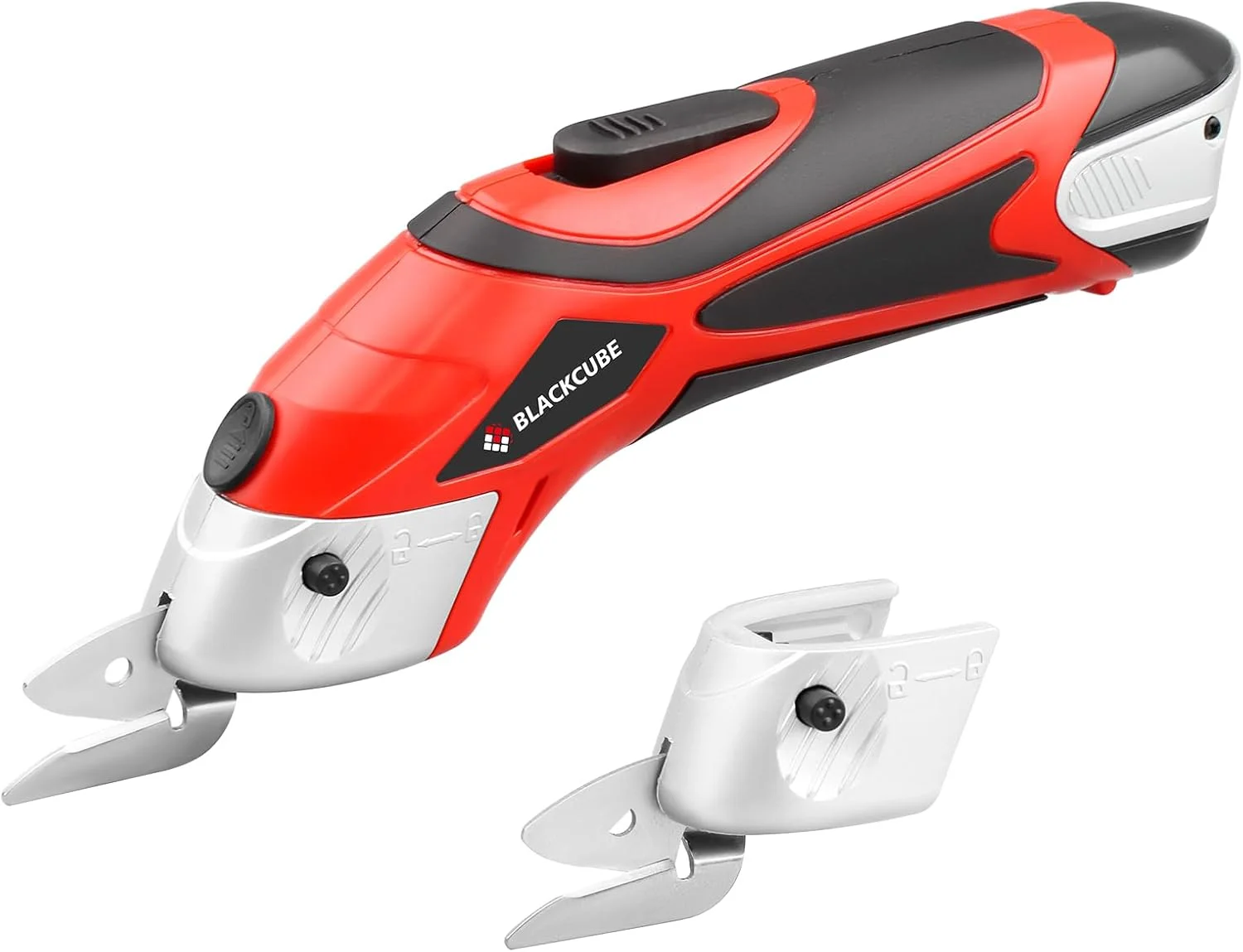 قیچی برقی شارژی 4 ولت BLACKCUBE با دو تیغه برش، ابزار قیچی برقی برای خیاطی، برش پارچه، مقوا، فرش، چرم، باتری لیتیوم یونی قابل شارژ 4 ولت قیچی برقی شارژی 4 ولت BLACKCUBE با دو تیغه برش، ابزار قیچی برقی برای خیاطی، برش پارچه، مقوا، فرش، چرم، باتری لیتیوم یونی قابل شارژ 4 ولت