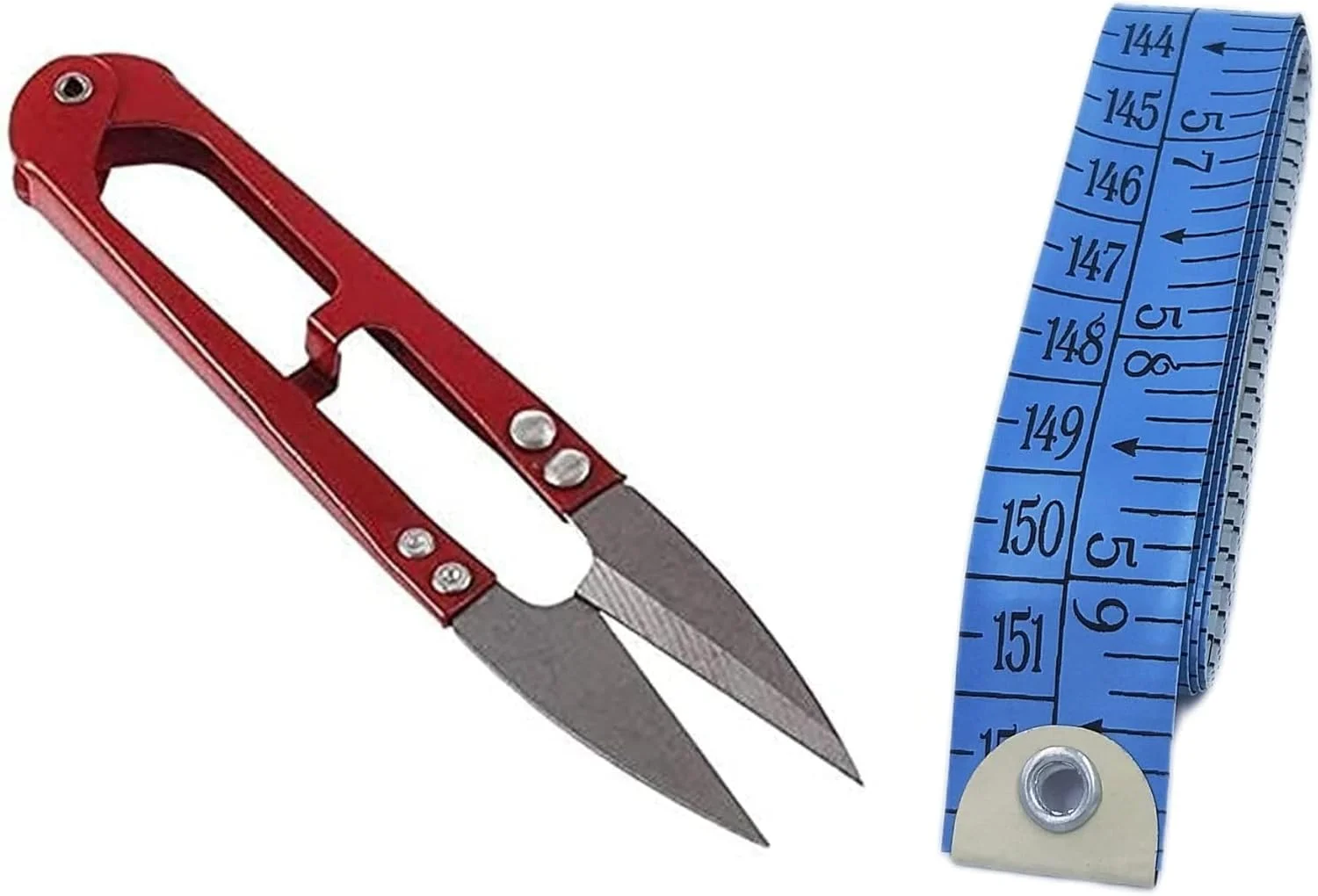 مجموعه ترکیبی On Blow شامل 1 عدد قیچی نخ چین فلزی و 1 عدد متر خیاطی مجموعه ترکیبی On Blow شامل 1 عدد قیچی نخ چین فلزی و 1 عدد متر خیاطی