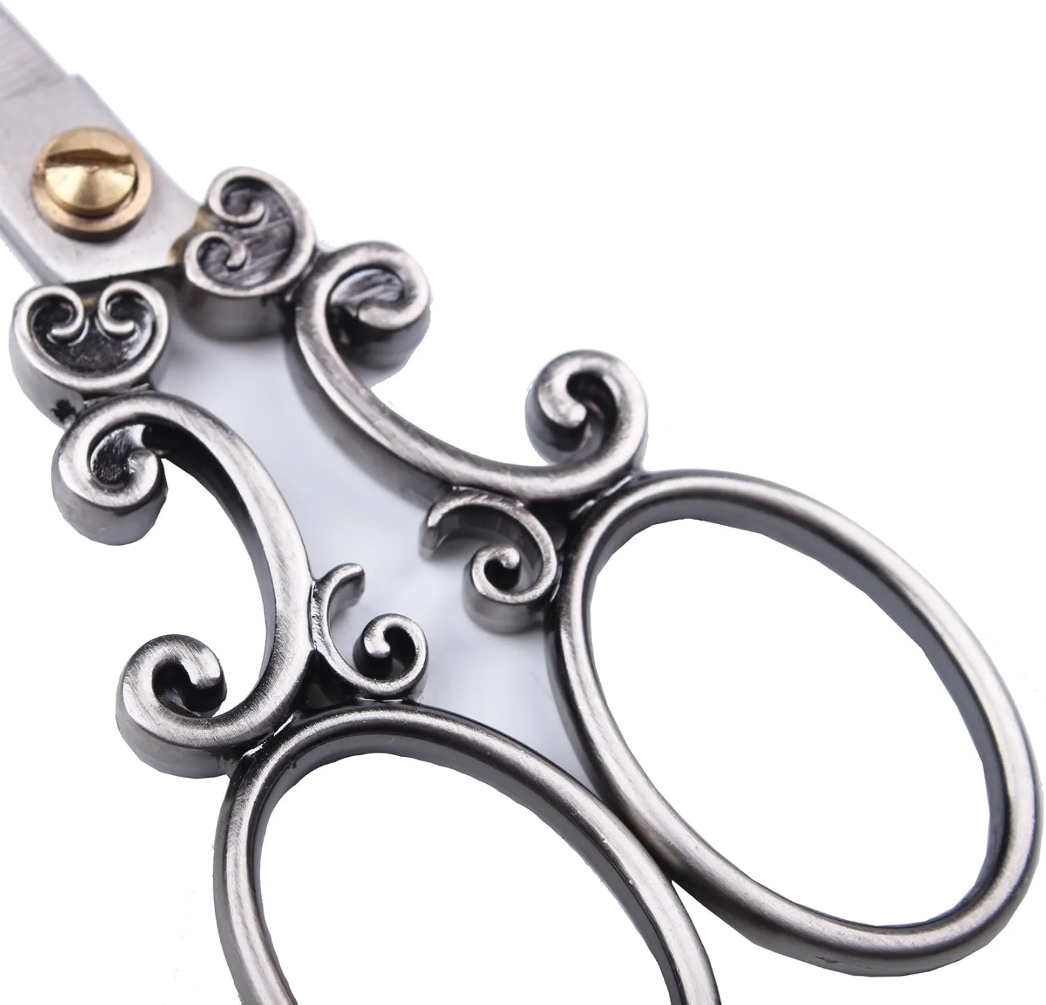 قیچی خیاطی استیل ضد زنگ طرح ابر اروپایی BIHRTC، ابزار DIY، قیچی خیاطی برای گلدوزی، صنایع دستی، کارهای هنری و استفاده روزمره (نقره ای) قیچی خیاطی استیل ضد زنگ طرح ابر اروپایی BIHRTC، ابزار DIY، قیچی خیاطی برای گلدوزی، صنایع دستی، کارهای هنری و استفاده روزمره (نقره ای)