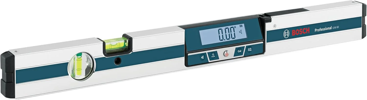 ترازوی دیجیتال 60 سانتی متری بوش مدل GIM 60، شامل 4 عدد باتری AA و کیف حمل