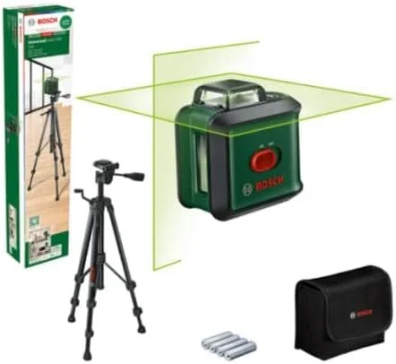 Bosch Universal Level Cross Line Laser 360 Tripod Set