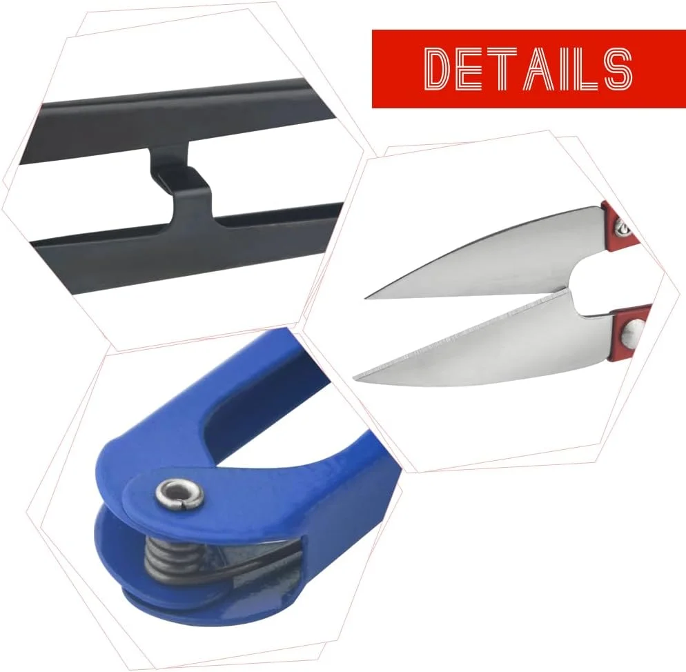 قیچی خیاطی BGTXINGI، 24 عدد قیچی نخ چین U شکل کوچک، قیچی نخ بر، قیچی گلدوزی، قیچی برش نخ، قیچی بخیه متقاطع کوچک برای پروژه های هنری DIY و لوازم خانگی