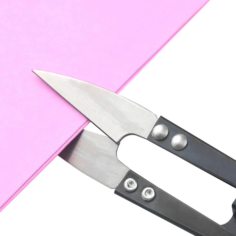 قیچی خیاطی BGTXINGI، 24 عدد قیچی نخ چین U شکل کوچک، قیچی نخ بر، قیچی گلدوزی، قیچی برش نخ، قیچی بخیه متقاطع کوچک برای پروژه های هنری DIY و لوازم خانگی