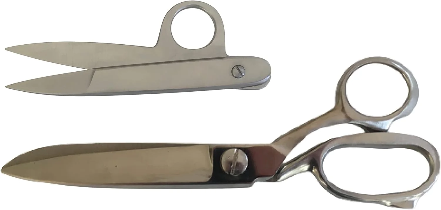 مجموعه قیچی خیاطی و نخ چین Belle Draft - شامل قیچی خیاطی 8 اینچی سنگین و نخ چین 4.5 اینچی