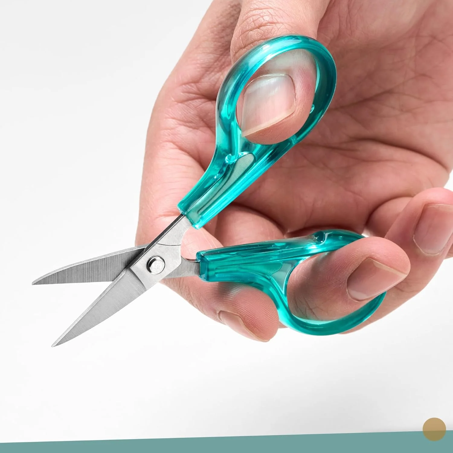 ست قیچی کوچک مخصوص کارهای ظریف Beaditive (2 عددی) خمیده و صاف، تیز، جمع و جور برای مدرسه | خیاطی، گلدوزی، برش کاغذ، کاردستی | فولاد ضد زنگ | دارای پوشش محافظ ست قیچی کوچک مخصوص کارهای ظریف Beaditive (2 عددی) خمیده و صاف، تیز، جمع و جور برای مدرسه | خیاطی، گلدوزی، برش کاغذ، کاردستی | فولاد ضد زنگ | دارای پوشش محافظ