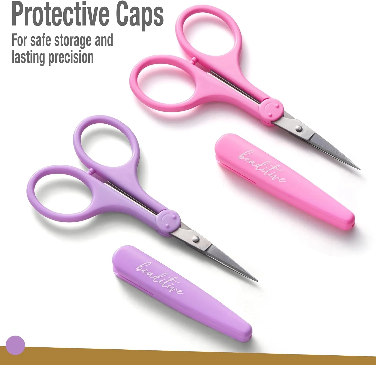 ست قیچی های ظریف کاری با دقت بالا Beaditive (2 عددی) نوک تیز و ظریف | برش کاغذ، اسکرپ بوک، خیاطی، کاردستی | استیل ضد زنگ | روکش محافظ (پاستلی) ست قیچی های ظریف کاری با دقت بالا Beaditive (2 عددی) نوک تیز و ظریف | برش کاغذ، اسکرپ بوک، خیاطی، کاردستی | استیل ضد زنگ | روکش محافظ (پاستلی)