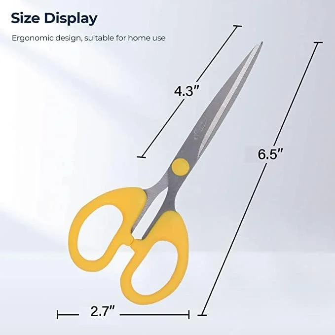 قیچی چند منظوره بامبالیو مدل BA017 با دسته راحت 6.25 اینچی (بسته 2 عددی) قیچی چند منظوره بامبالیو مدل BA017 با دسته راحت 6.25 اینچی (بسته 2 عددی)