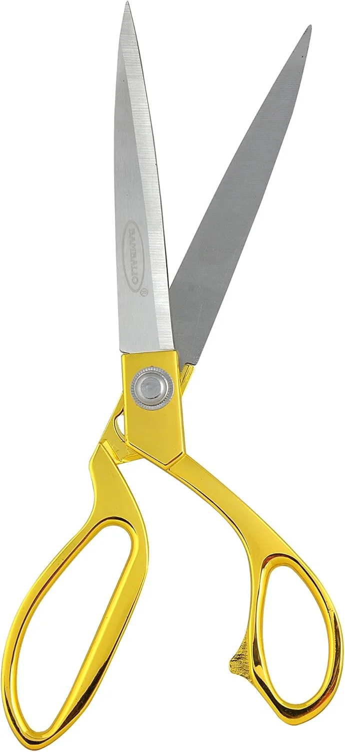 قیچی خیاطی دسته برنجی Bambalio BA021 - سایز 9.5 اینچ قیچی خیاطی دسته برنجی Bambalio BA021 - سایز 9.5 اینچ