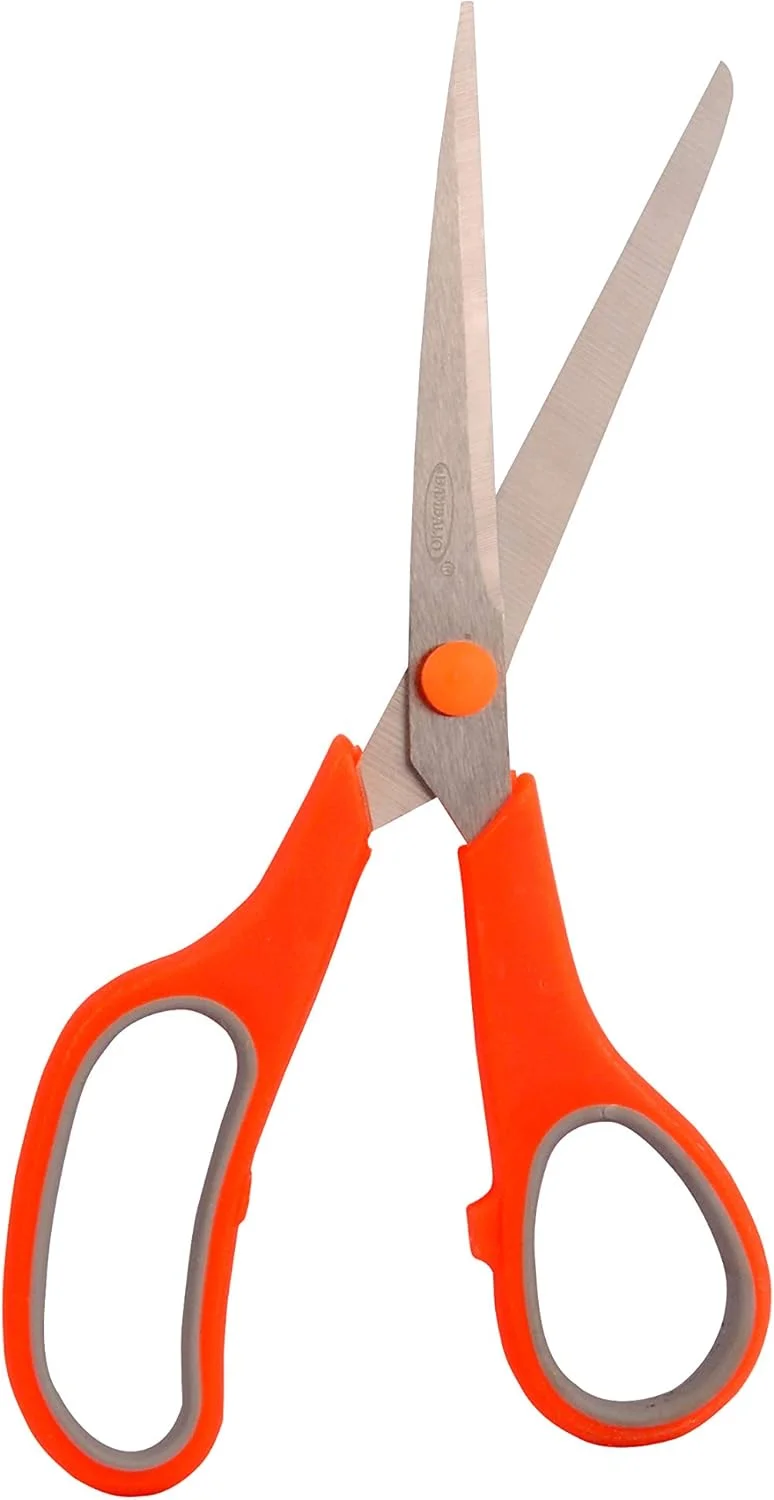 قیچی چند منظوره بامبالیو BA040 با دسته نرم و راحت، 21 سانتی متر، بسته 2 عددی قیچی چند منظوره بامبالیو BA040 با دسته نرم و راحت، 21 سانتی متر، بسته 2 عددی