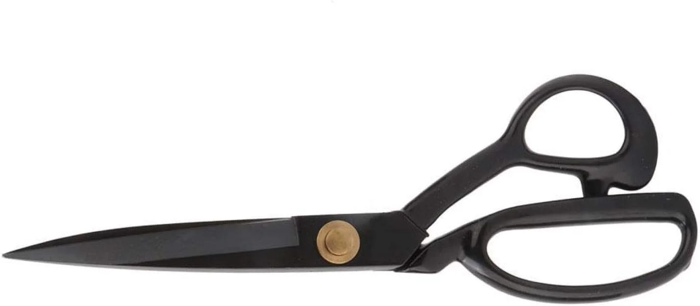 قیچی پارچه بابائو، قیچی سنگین برای برش چرم، خیاطی و صنایع دستی، فولاد مشکی (HC-11 اینچ) قیچی پارچه بابائو، قیچی سنگین برای برش چرم، خیاطی و صنایع دستی، فولاد مشکی (HC-11 اینچ)