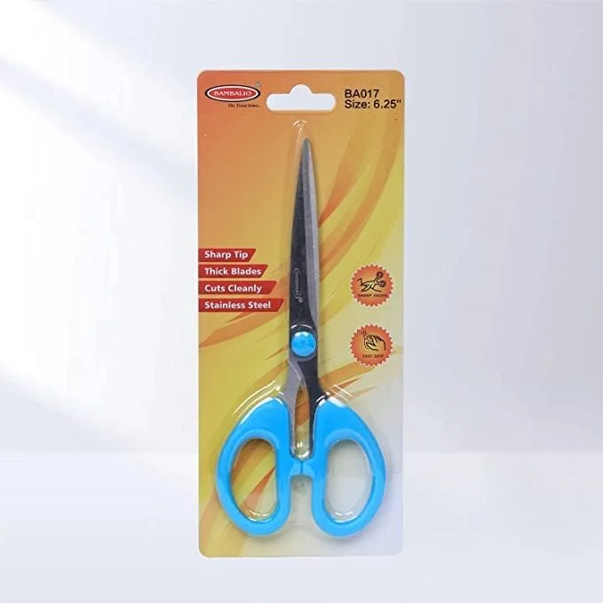 قیچی چند منظوره بامبالیو مدل BA017 با دسته راحت 6.25 اینچی (بسته 2 عددی) قیچی چند منظوره بامبالیو مدل BA017 با دسته راحت 6.25 اینچی (بسته 2 عددی)