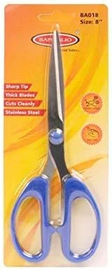 قیچی چند منظوره 8 اینچی بامبالیو BA018 با دسته نرم و راحت، بسته 2 عددی قیچی چند منظوره 8 اینچی بامبالیو BA018 با دسته نرم و راحت، بسته 2 عددی