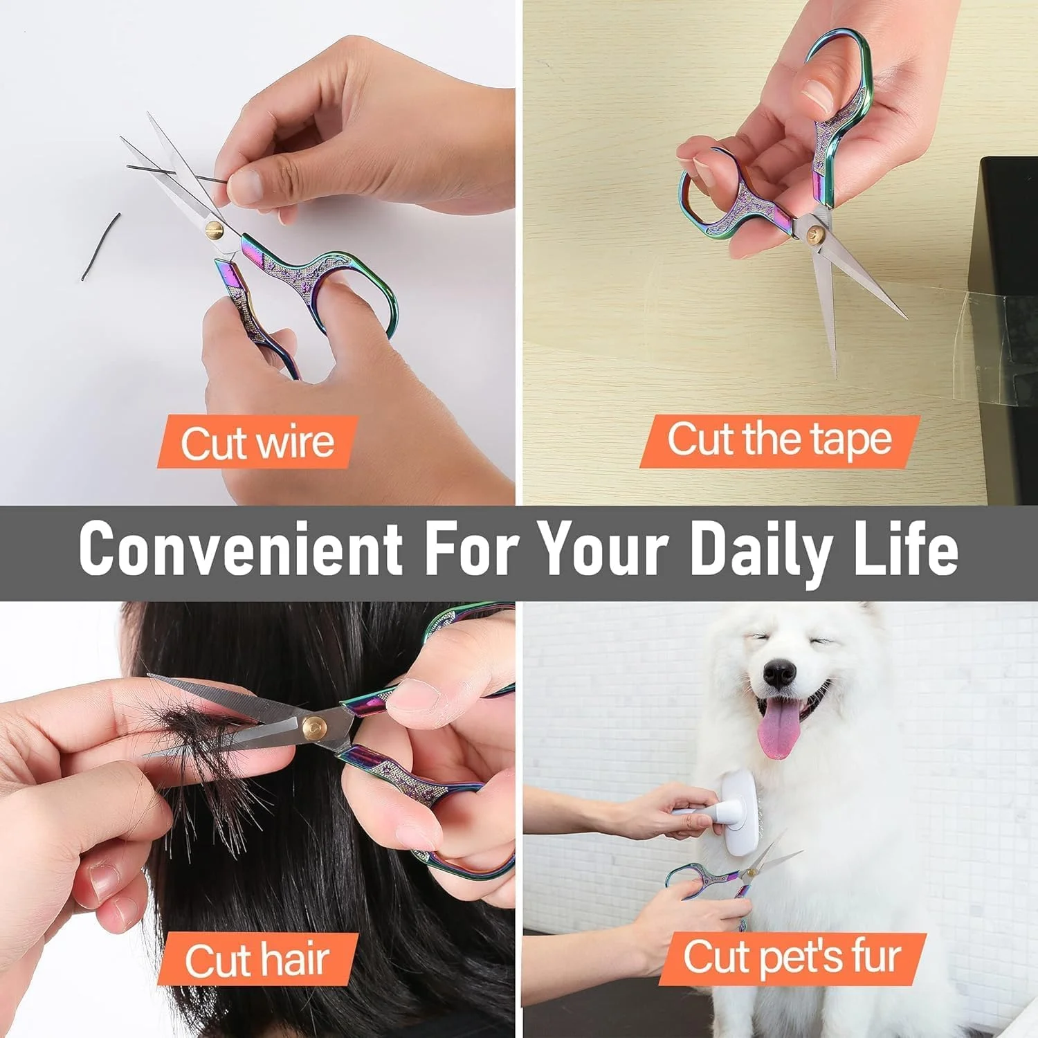 قیچی های گلدوزی دقیق آزونه، 5 اینچ، قیچی های قدیمی با تیغه فوق العاده تیز، قیچی های کوچک اسکاچ برای مصارف چند منظوره برای گلدوزی، خیاطی، کارهای هنری، صنایع دستی، استفاده روزانه DIY، 2 عددی قیچی های گلدوزی دقیق آزونه، 5 اینچ، قیچی های قدیمی با تیغه فوق العاده تیز، قیچی های کوچک اسکاچ برای مصارف چند منظوره برای گلدوزی، خیاطی، کارهای هنری، صنایع دستی، استفاده روزانه DIY، 2 عددی