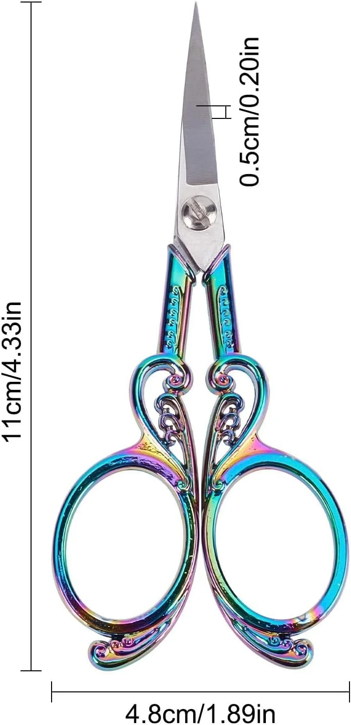 قیچی خیاطی گلدوزی Azonee، قیچی ظریف کاری با نوک تیز و قدیمی، قیچی استیل ضد زنگ برای برش پارچه، کاردستی، بافتنی، نخ کشی، کارهای هنری، صنایع دستی، ابزار DIY قیچی خیاطی گلدوزی Azonee، قیچی ظریف کاری با نوک تیز و قدیمی، قیچی استیل ضد زنگ برای برش پارچه، کاردستی، بافتنی، نخ کشی، کارهای هنری، صنایع دستی، ابزار DIY