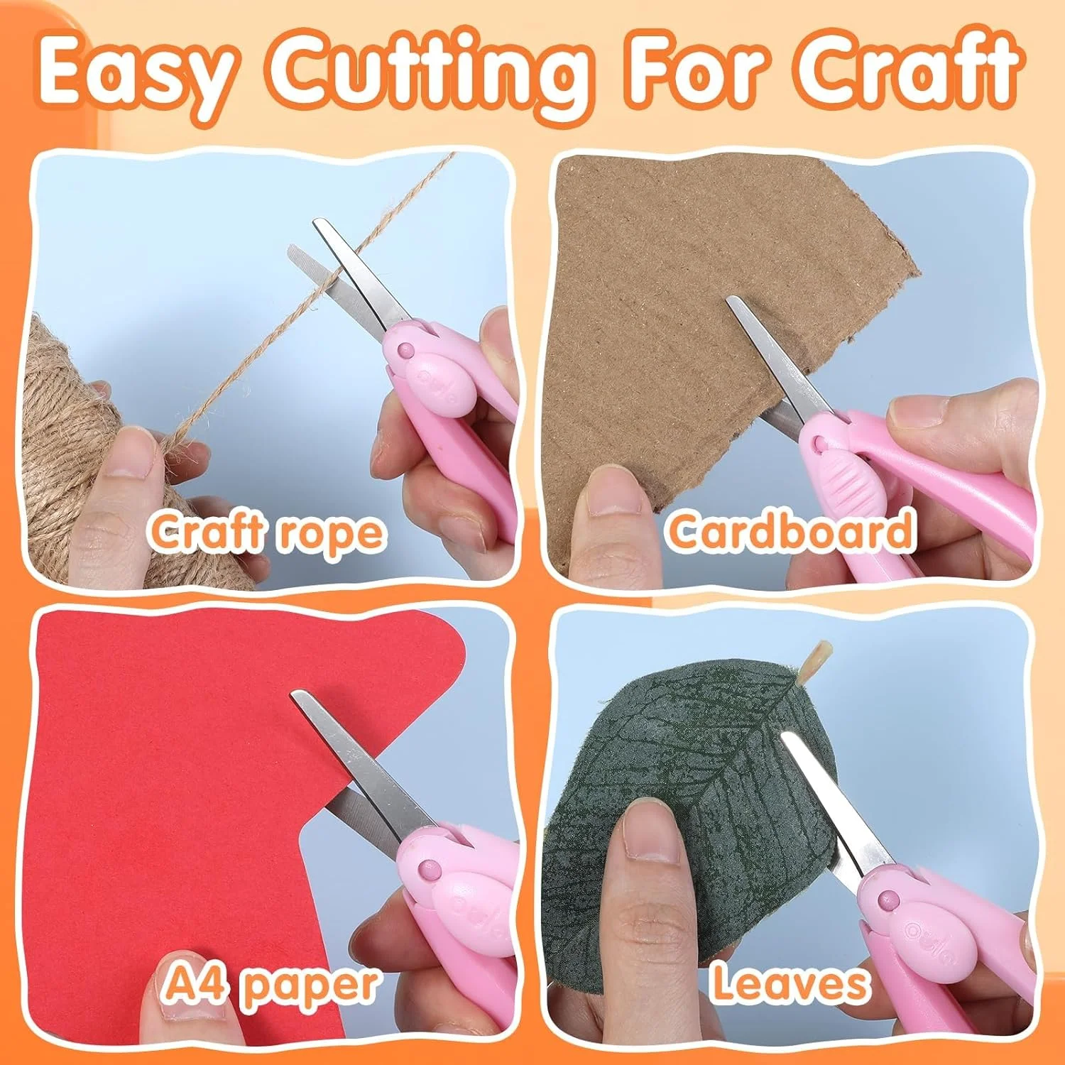 قیچی ایمنی کودک آزونه، 3 عددی، ست قیچی مینی کاردستی جمع شونده زیبا - ایده آل برای کودکان نوپا، اسکرپ بوک و برش کاغذ قیچی ایمنی کودک آزونه، 3 عددی، ست قیچی مینی کاردستی جمع شونده زیبا - ایده آل برای کودکان نوپا، اسکرپ بوک و برش کاغذ