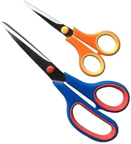 قیچی دو عددی آواد دابل مناسب برای مصارف گوناگون (ست 2 عددی) قیچی استیل ضد زنگ مناسب برای منزل، خانه و آشپزخانه، اداره، هنر و صنایع دستی، خیاطی، برش پارچه قیچی دو عددی آواد دابل مناسب برای مصارف گوناگون (ست 2 عددی) قیچی استیل ضد زنگ مناسب برای منزل، خانه و آشپزخانه، اداره، هنر و صنایع دستی، خیاطی، برش پارچه