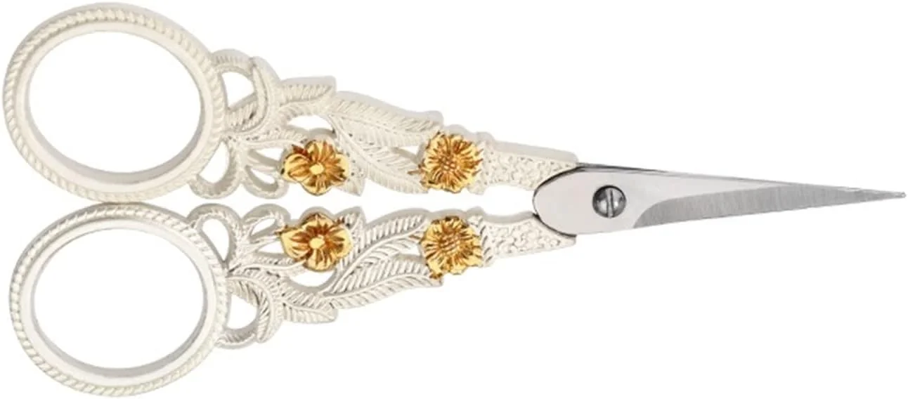 قیچی خیاطی AUEMNUR، قیچی گلدوزی، برش مو، دکوپاژ (رنگ: Hortel)