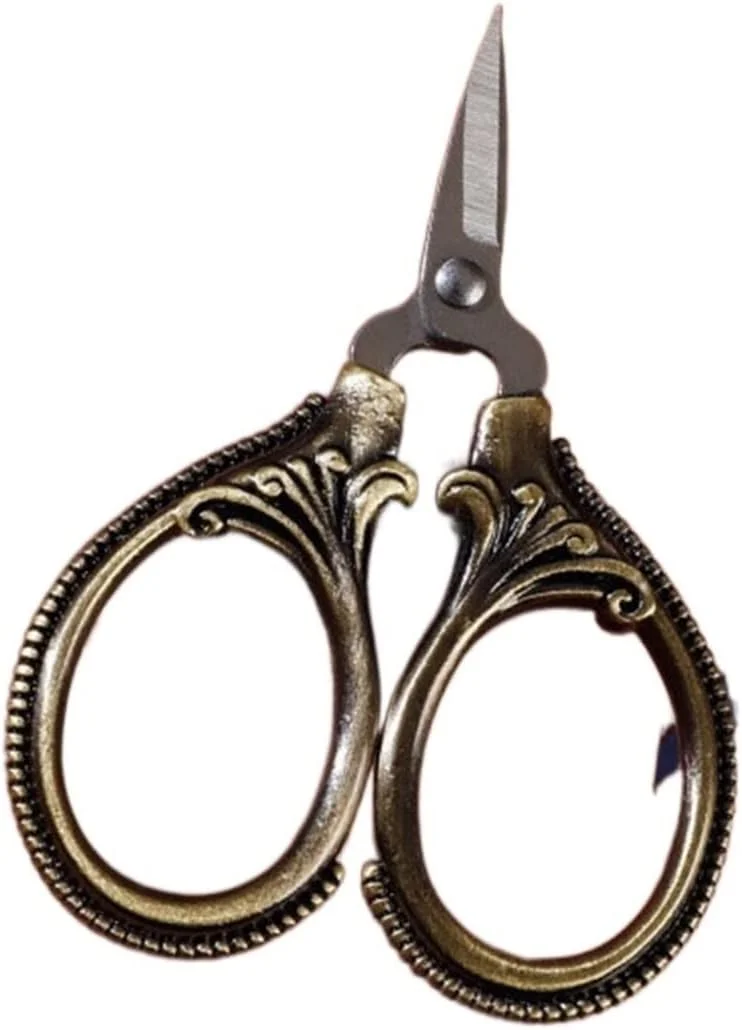 قیچی AUEMNUR، نخ چین، قیچی گلدوزی، بخیه متقاطع، خیاطی، جنس استیل ضد زنگ قیچی AUEMNUR، نخ چین، قیچی گلدوزی، بخیه متقاطع، خیاطی، جنس استیل ضد زنگ