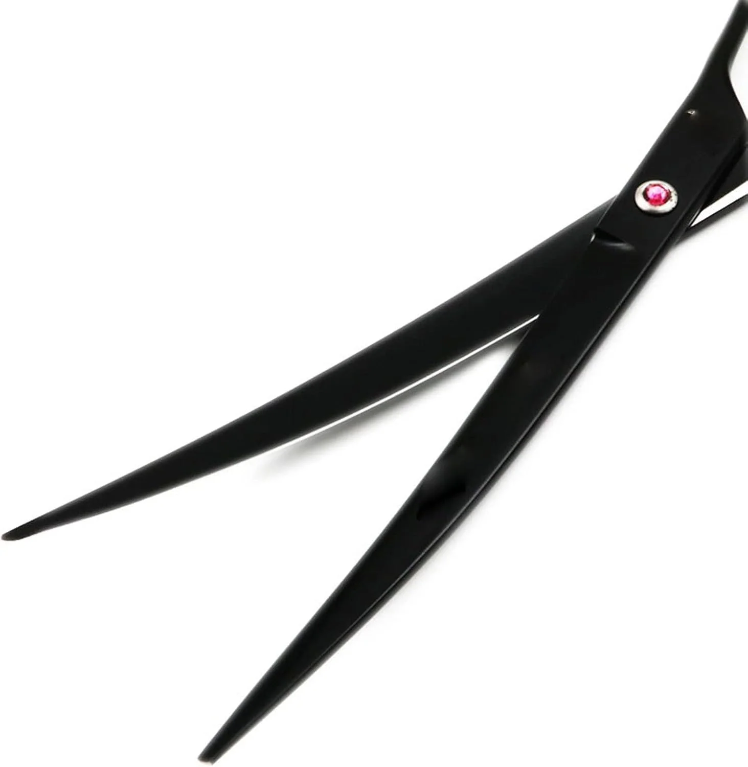 قیچی آرایشگری حیوانات خانگی AUEMNUR، قیچی مشکی خمیده رو به بالا، قیچی حرفه ای برای سگ و گربه قیچی آرایشگری حیوانات خانگی AUEMNUR، قیچی مشکی خمیده رو به بالا، قیچی حرفه ای برای سگ و گربه