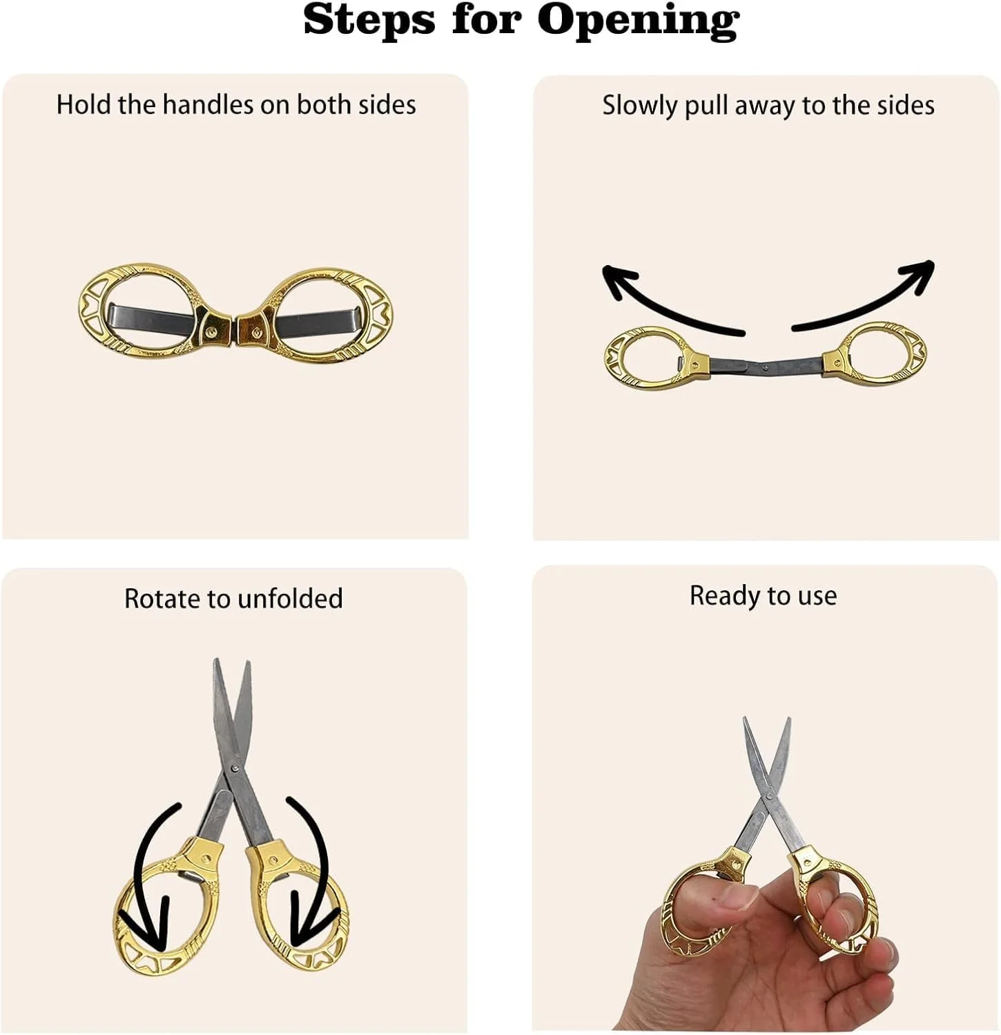 قیچی تاشو آزونه 3 عددی - قیچی مسافرتی کوچک استیل ضد زنگ قابل حمل، قیچی های جمع و جور به شکل عینک، ایمن برای خانه، دفتر، صنایع دستی، خیاطی و لوازم جانبی نشان (رزگلد، طلایی، نقره ای) قیچی تاشو آزونه 3 عددی - قیچی مسافرتی کوچک استیل ضد زنگ قابل حمل، قیچی های جمع و جور به شکل عینک، ایمن برای خانه، دفتر، صنایع دستی، خیاطی و لوازم جانبی نشان (رزگلد، طلایی، نقره ای)