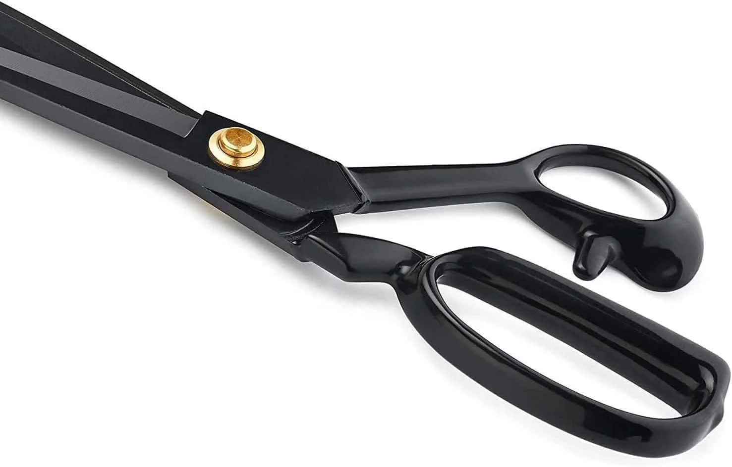 قیچی خیاطی 12 اینچی AWCA برای برش پارچه، مشکی، بسته 1 عددی قیچی خیاطی 12 اینچی AWCA برای برش پارچه، مشکی، بسته 1 عددی