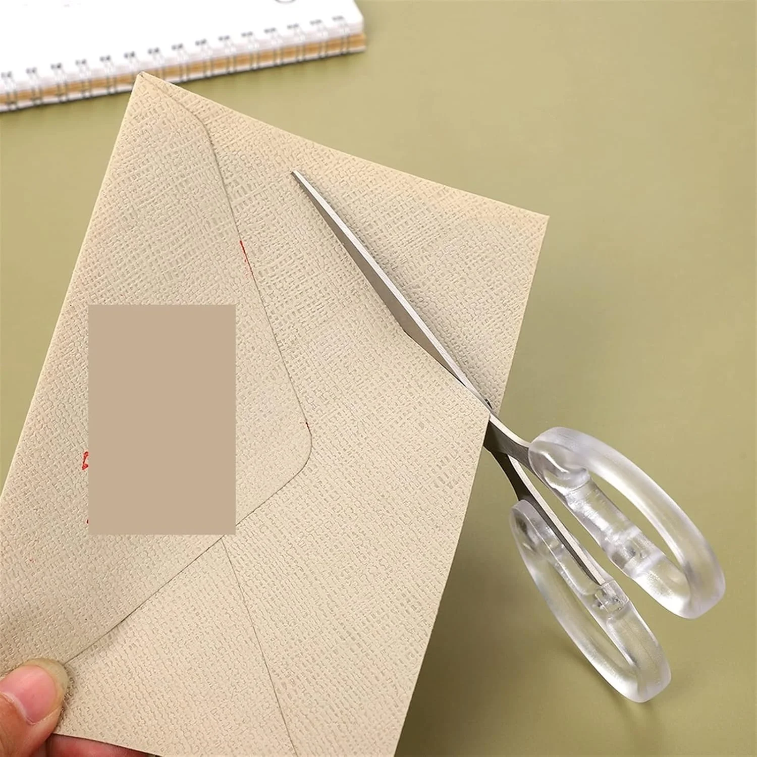 قیچی AUEMNUR با دسته شفاف، قیچی لوازم التحریر، ابزار برش مجله دکوراسیون منزل، لوازم اداری قیچی AUEMNUR با دسته شفاف، قیچی لوازم التحریر، ابزار برش مجله دکوراسیون منزل، لوازم اداری