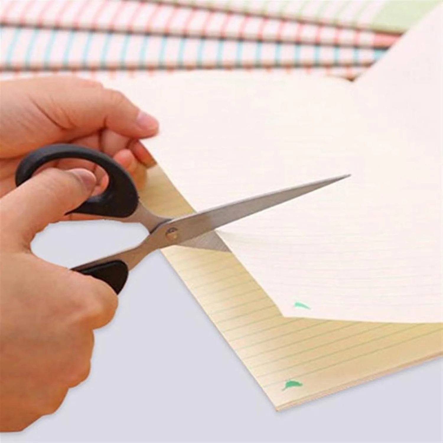 قیچی AUEMNUR، 3 عدد، قیچی خیاطی، لوازم التحریر، استیل ضد زنگ، برش کاغذ اداری، نخ خانگی، کاردستی کودکانه