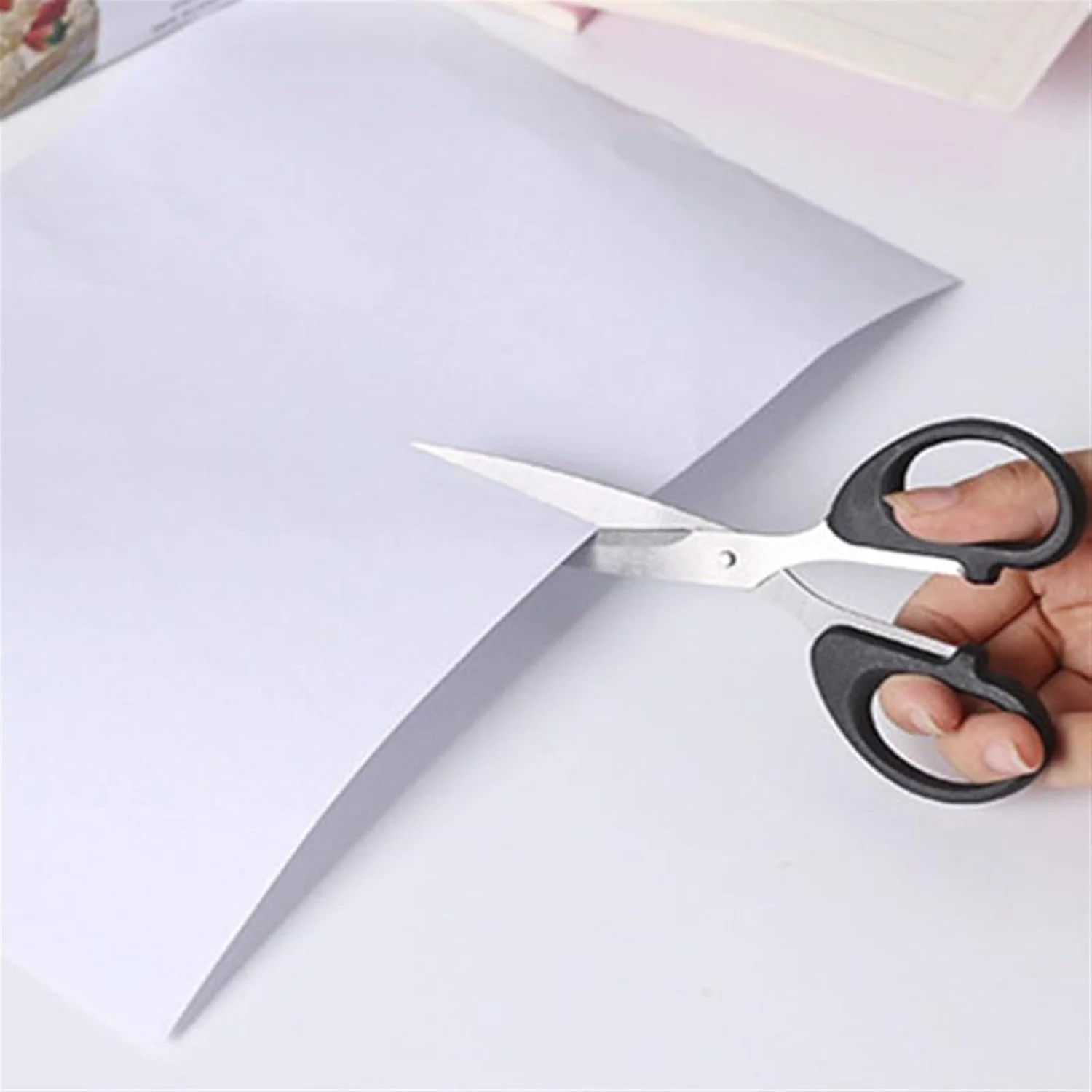 قیچی AUEMNUR، 3 عدد، قیچی خیاطی، لوازم التحریر، استیل ضد زنگ، برش کاغذ اداری، نخ خانگی، کاردستی کودکانه