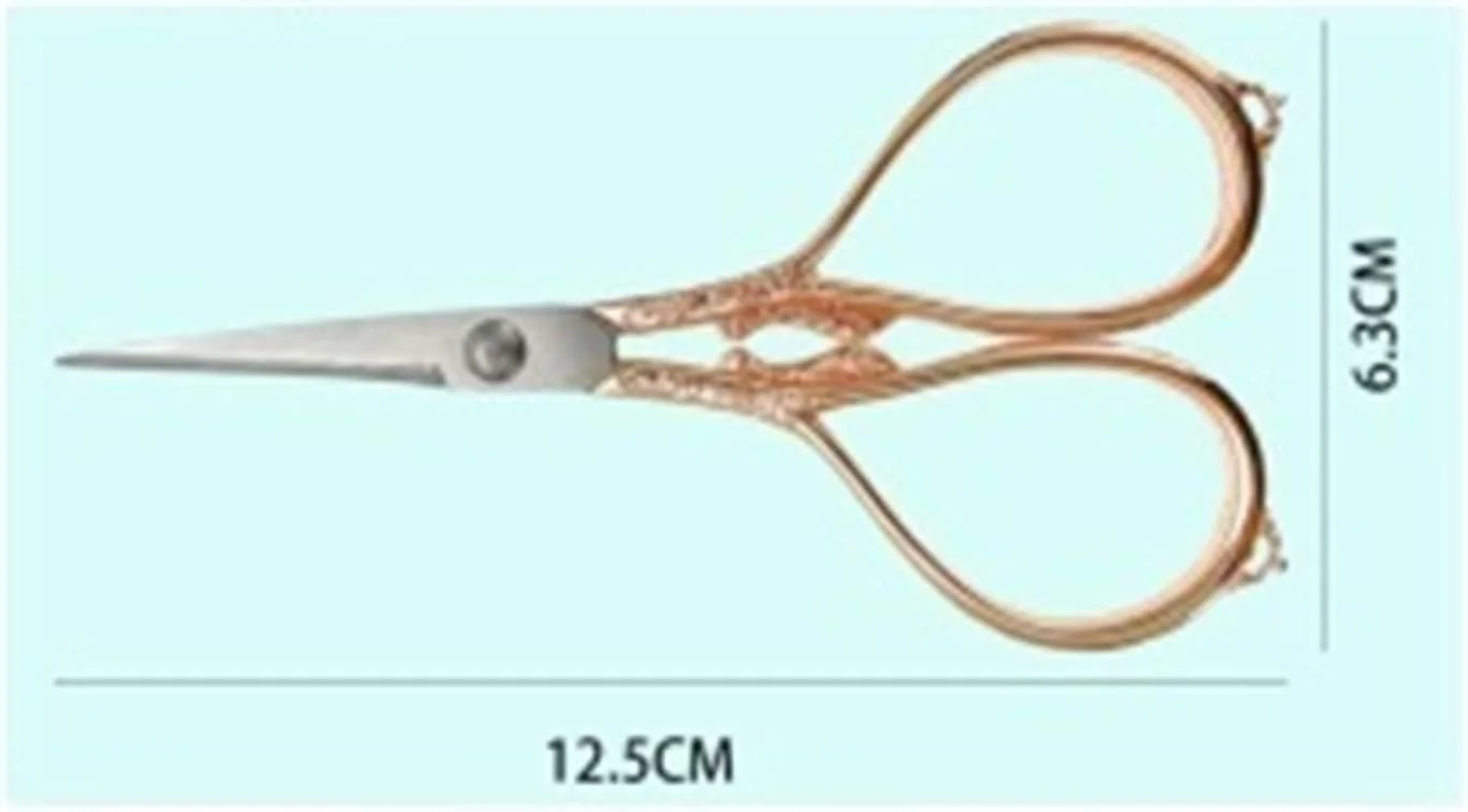 قیچی خیاطی AUEMNUR، برش صاف، فولاد ضد زنگ