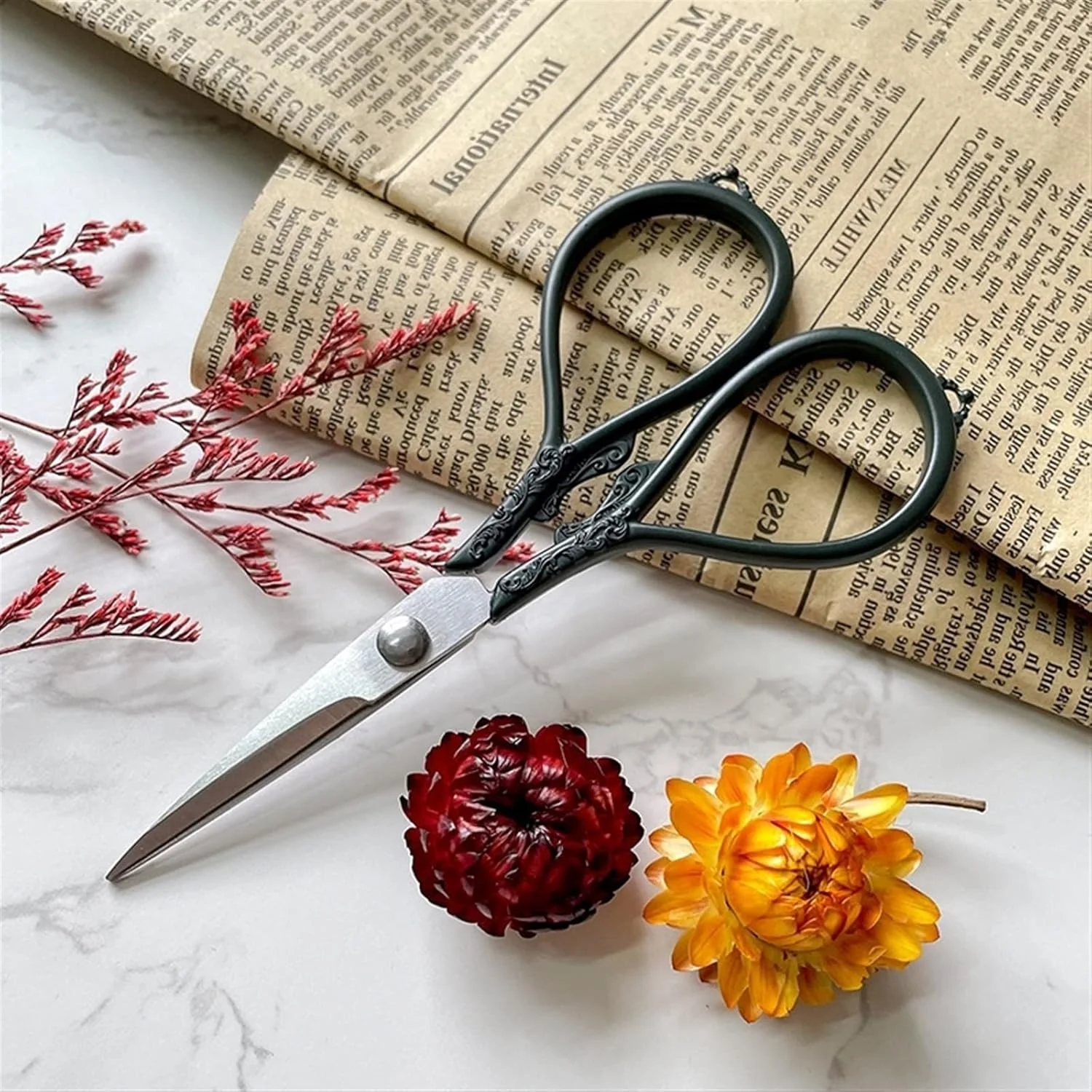 قیچی خیاطی AUEMNUR، برش صاف، فولاد ضد زنگ