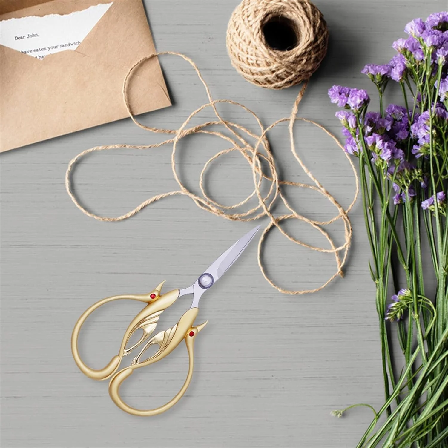 قیچی AUEMNUR، قیچی کاردستی، قیچی استیل ضد زنگ، ابزار خیاطی، قیچی گلدوزی (Hortelé)