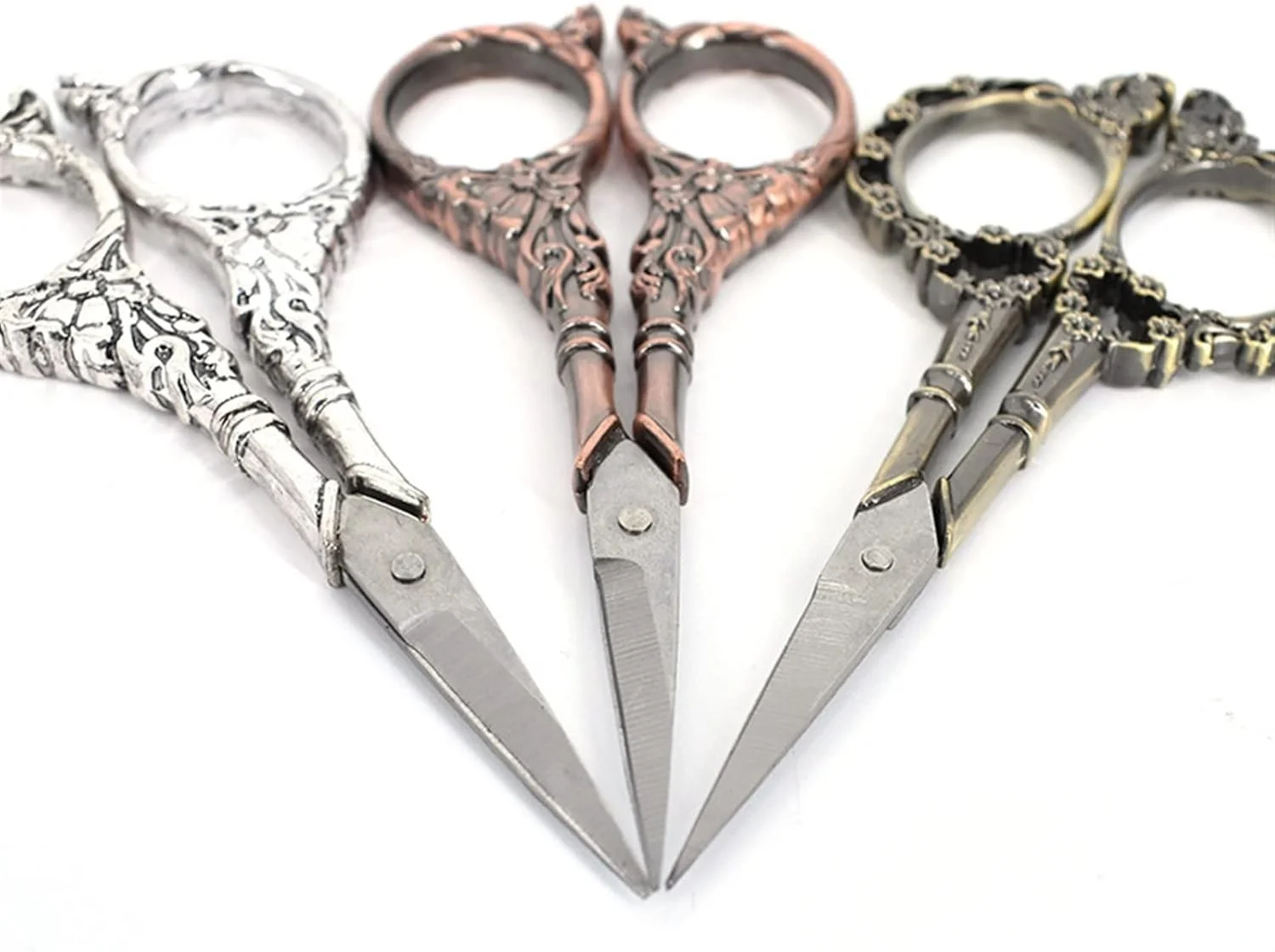 قیچی خیاطی AUEMNUR، قیچی پارچه، قیچی پارچه ای استیل ضد زنگ (رنگ: Hortel) قیچی خیاطی AUEMNUR، قیچی پارچه، قیچی پارچه ای استیل ضد زنگ (رنگ: Hortel)