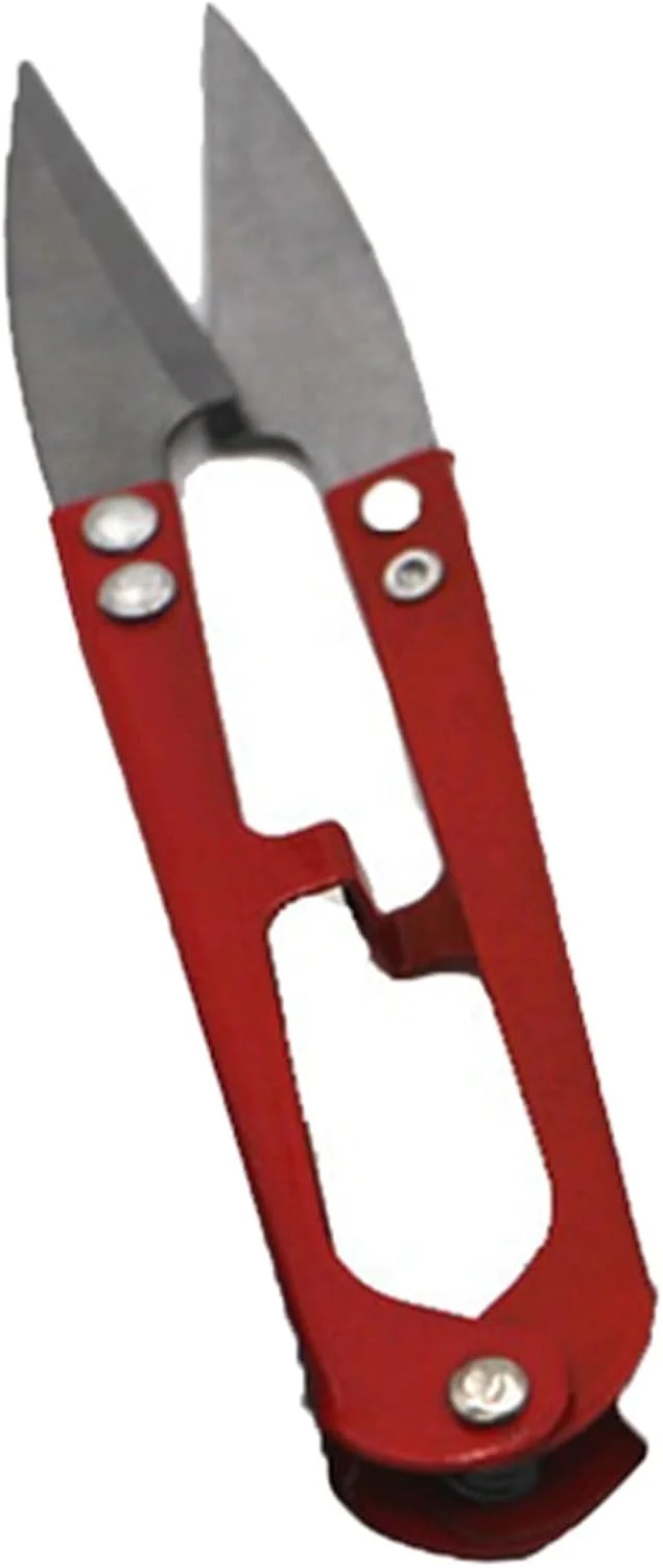 قیچی AUEMNUR، سوزن استیل ضد زنگ کاربردی، شکل U با قیچی برای برش نخ ماهیگیری، انبردست های پیرایش، لوازم جانبی اولیه متقاطع (آبی تیره) قیچی AUEMNUR، سوزن استیل ضد زنگ کاربردی، شکل U با قیچی برای برش نخ ماهیگیری، انبردست های پیرایش، لوازم جانبی اولیه متقاطع (آبی تیره)