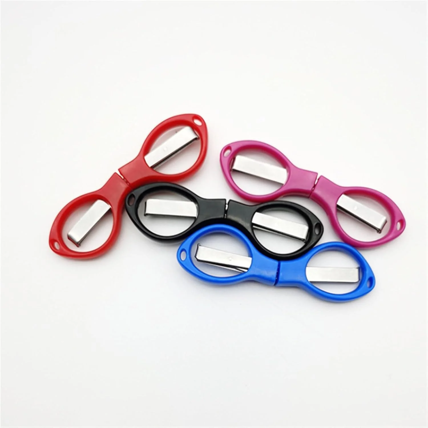 قیچی نخ چین AUEMNUR، قیچی خیاطی تاشو، قیچی نخ ماهیگیری، ابزار خیاطی، قیچی دسته پلاستیکی (Hortelé) قیچی نخ چین AUEMNUR، قیچی خیاطی تاشو، قیچی نخ ماهیگیری، ابزار خیاطی، قیچی دسته پلاستیکی (Hortelé)