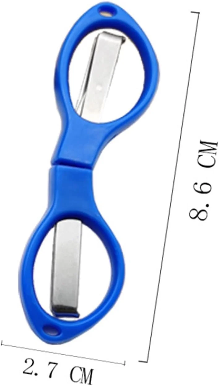 قیچی نخ چین AUEMNUR، قیچی خیاطی تاشو، قیچی نخ ماهیگیری، ابزار خیاطی، قیچی دسته پلاستیکی (Hortelé) قیچی نخ چین AUEMNUR، قیچی خیاطی تاشو، قیچی نخ ماهیگیری، ابزار خیاطی، قیچی دسته پلاستیکی (Hortelé)