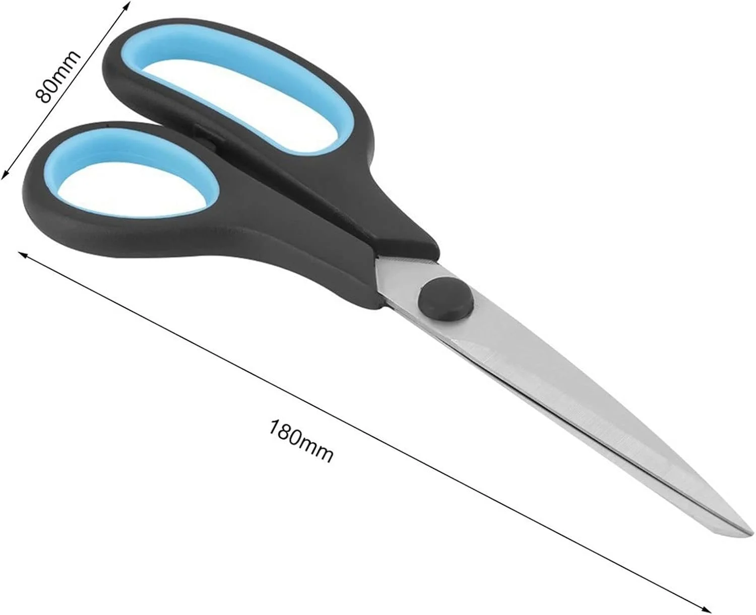 قیچی چند منظوره AUEMNUR، قیچی فولادی، مناسب برای مصارف خانگی، صنایع دستی، اداری و منزل، رنگ تصادفی قیچی چند منظوره AUEMNUR، قیچی فولادی، مناسب برای مصارف خانگی، صنایع دستی، اداری و منزل، رنگ تصادفی