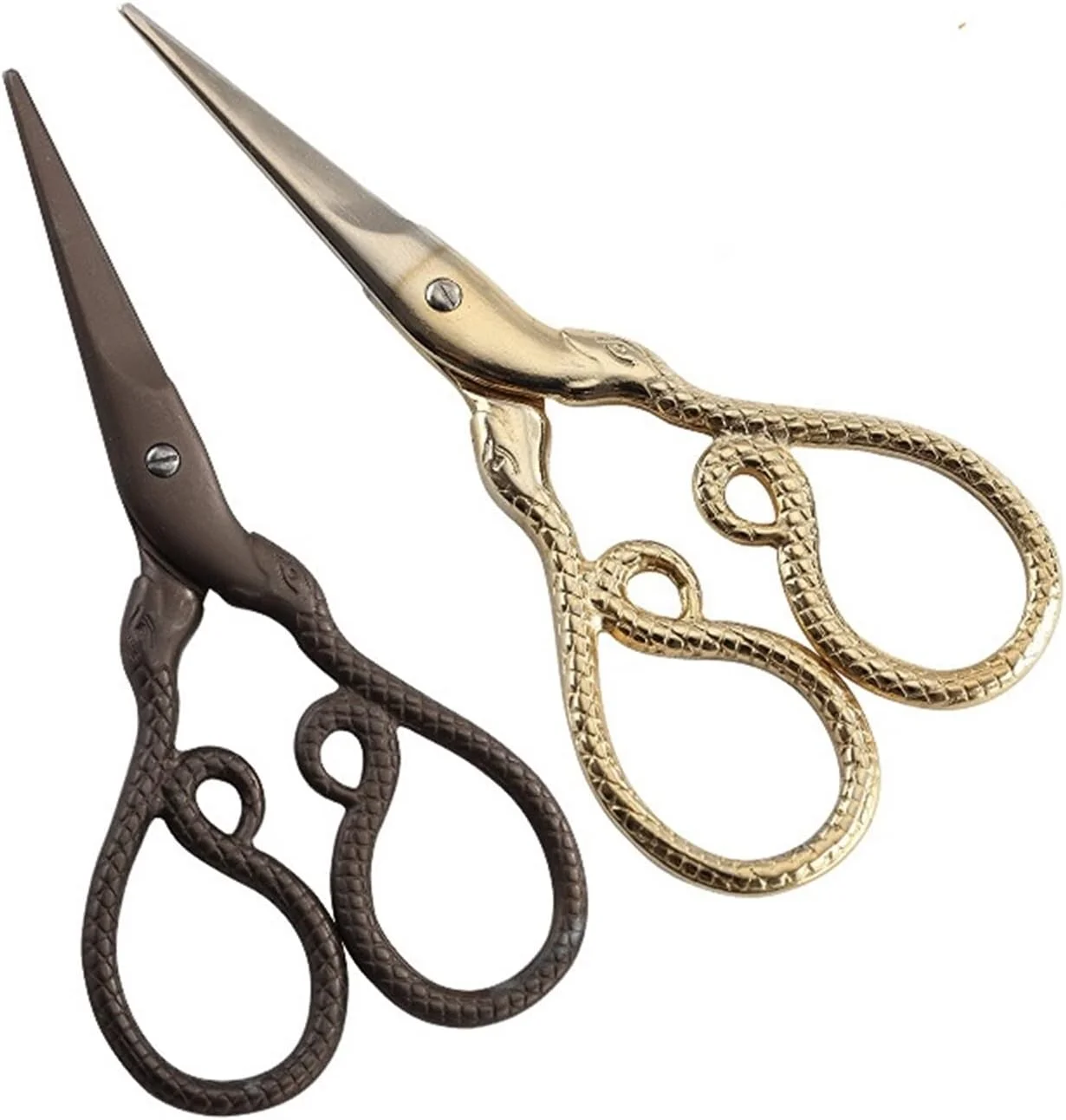 قیچی چند منظوره AUEMNUR، قیچی دستی استیل ضد زنگ، قیچی قابل حمل مدرسه (Hortel)