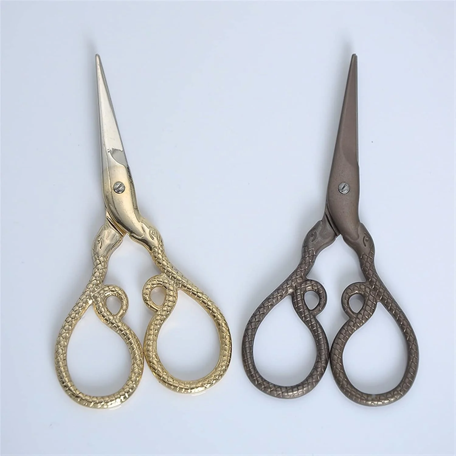 قیچی چند منظوره AUEMNUR، قیچی دستی استیل ضد زنگ، قیچی قابل حمل مدرسه (Hortel)