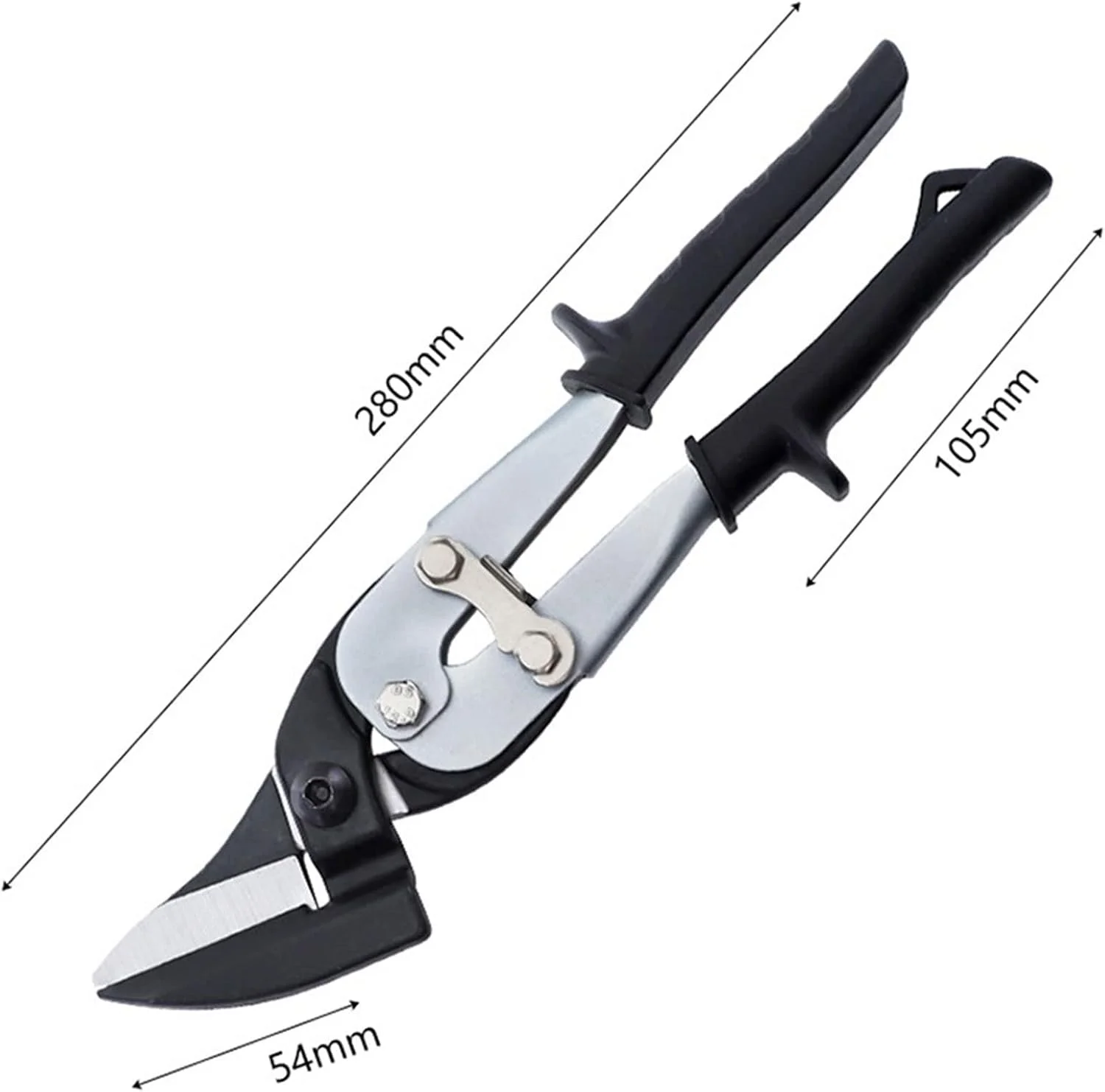 قیچی هوانوردی صنعتی AUEMNUR با قفل ایمنی، قیچی هوانوردی برش چپ آفست، فنر داخلی، مورد استفاده برای برش سیم فلزی قیچی هوانوردی صنعتی AUEMNUR با قفل ایمنی، قیچی هوانوردی برش چپ آفست، فنر داخلی، مورد استفاده برای برش سیم فلزی